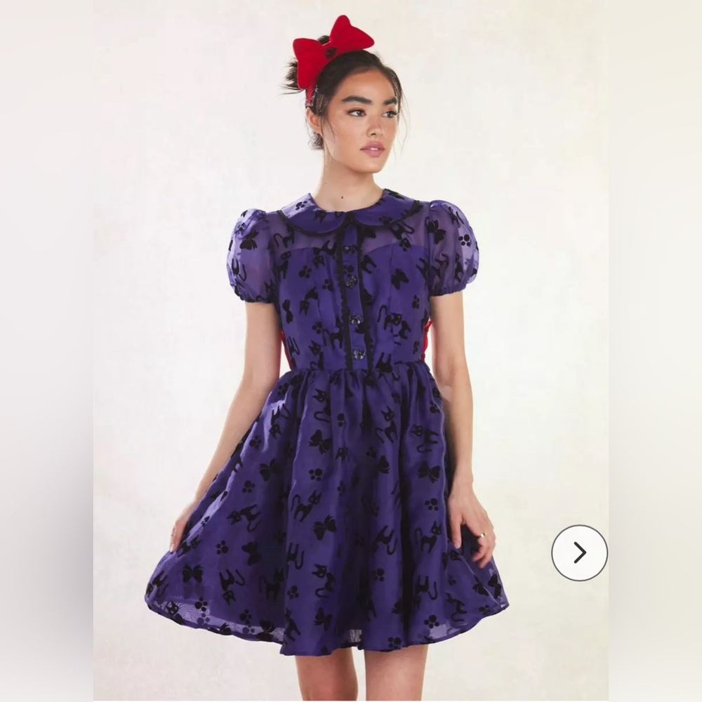 Her Universe || Kiki’s Delivery Service Organza Dress with collar and red sash